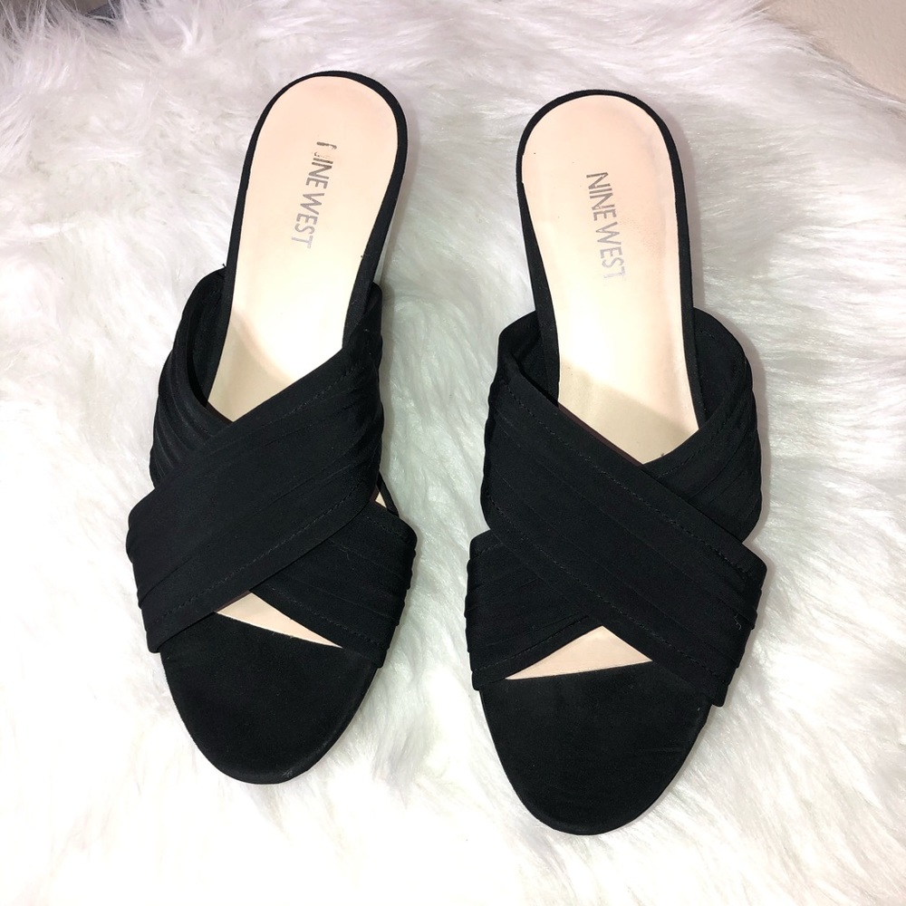 Nine west platform sandals size 9.5 - Picture 7 of 8